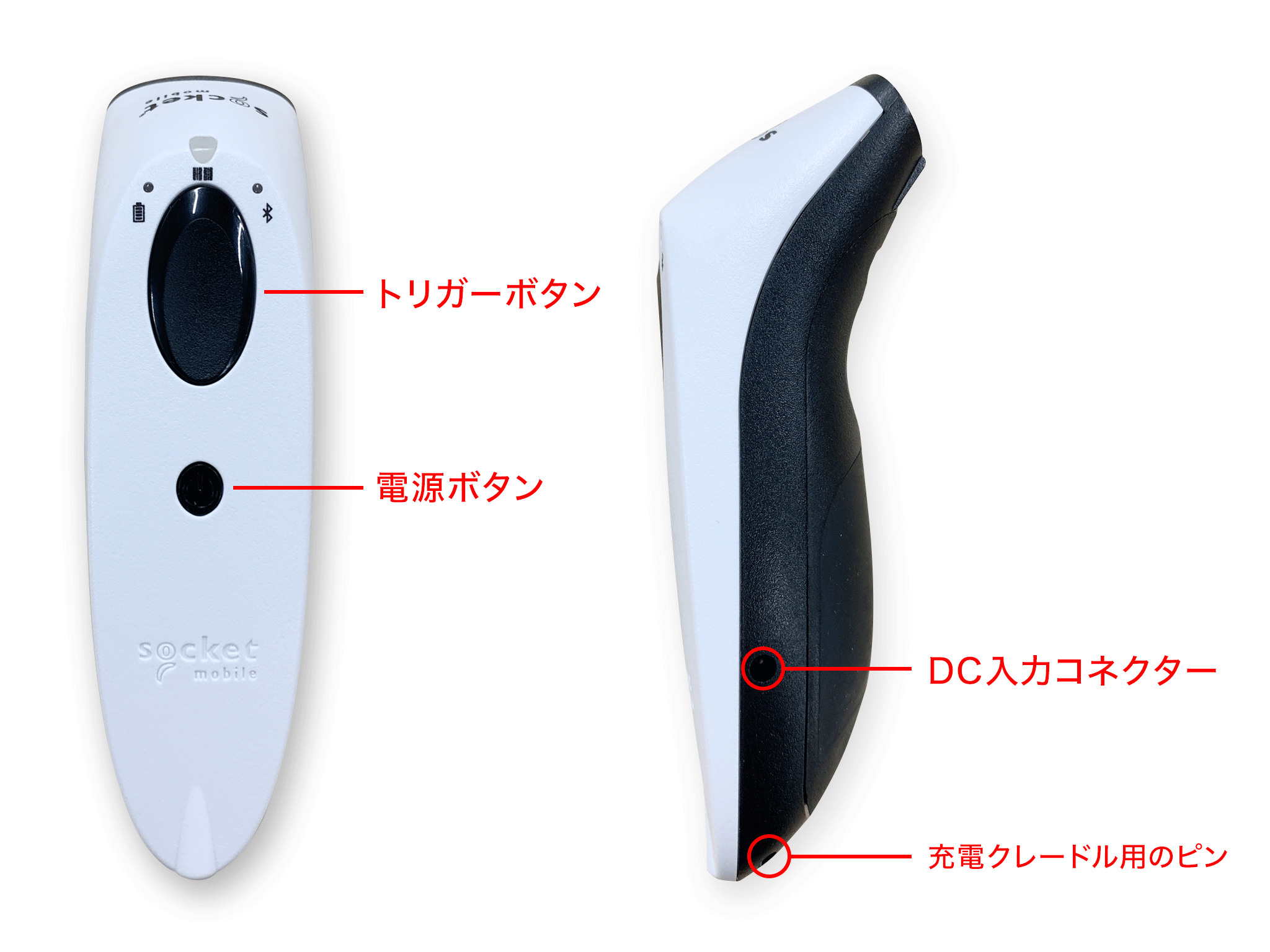 ソケットモバイル（Socket Mobile） S700の接続方法 – スマレジ