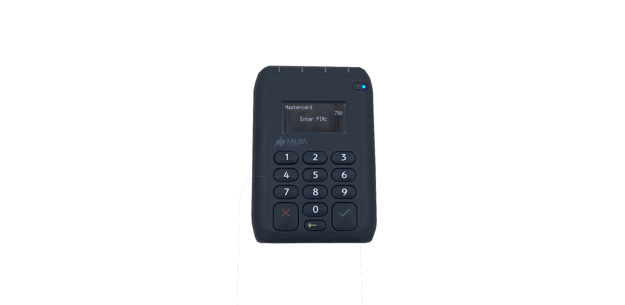 スマレジ クレジットカードリーダー端末M010-1MIURA - 店舗用品