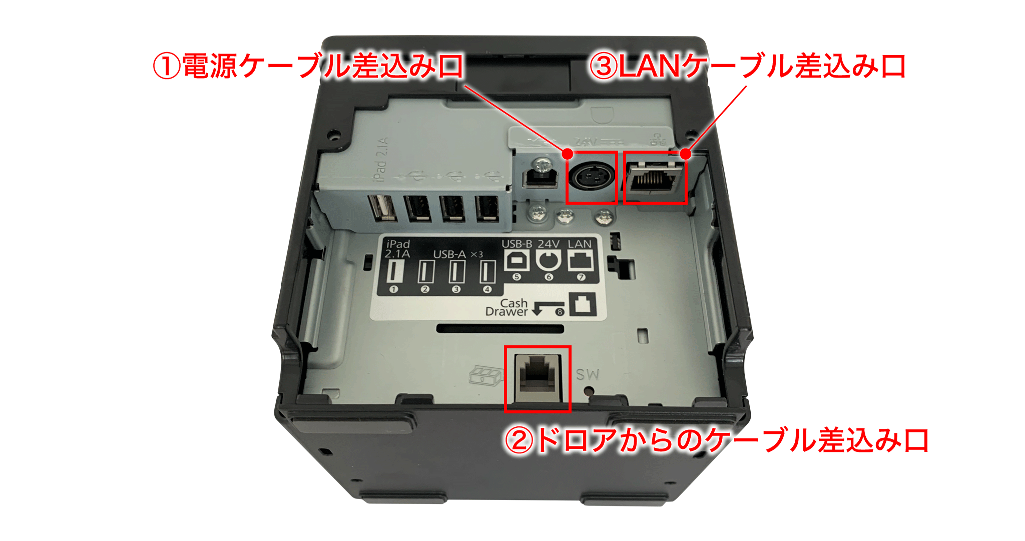 EPSON TM-m30Ⅱ-HをLANケーブル接続で利用する（Ethernet接続 / IPアドレスの割り当て） – スマレジ・ヘルプ