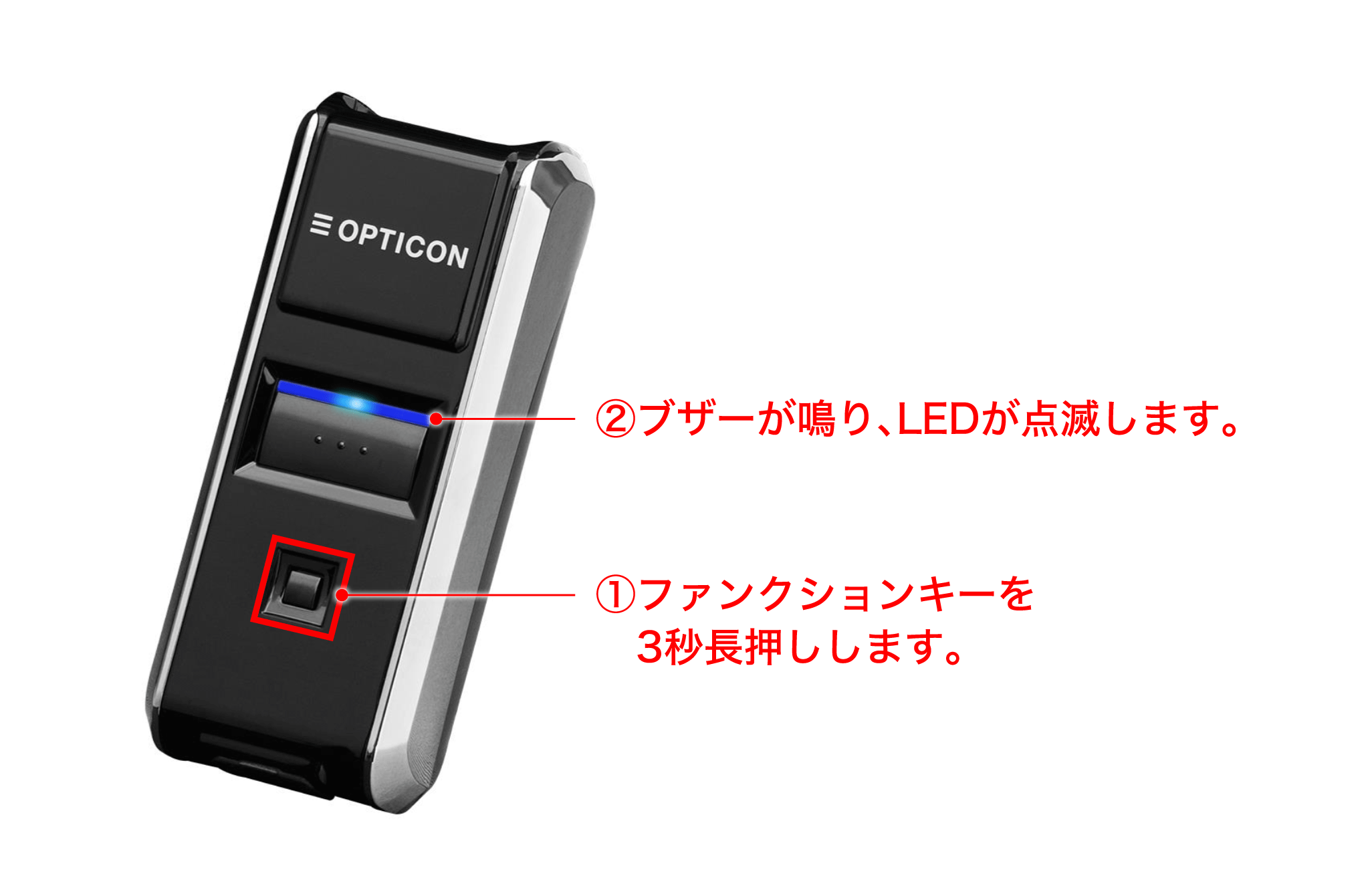 オプトエレクトロニクス OPN-3102iの接続方法 – スマレジ・ヘルプ